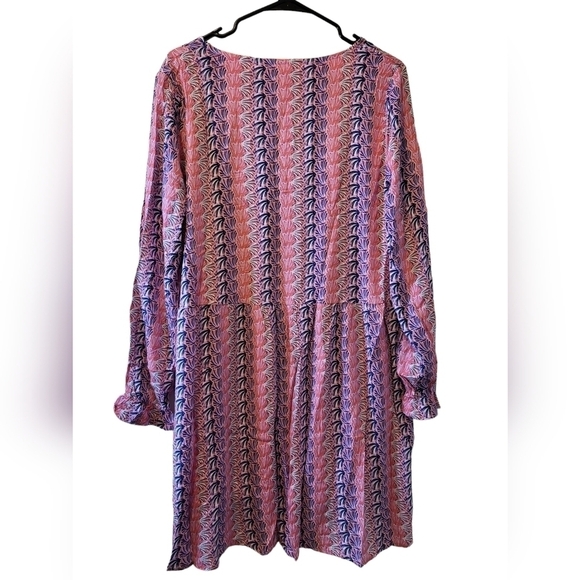 Simply Southern Large  NWT Babydoll scallops dress lined - Picture 11 of 13